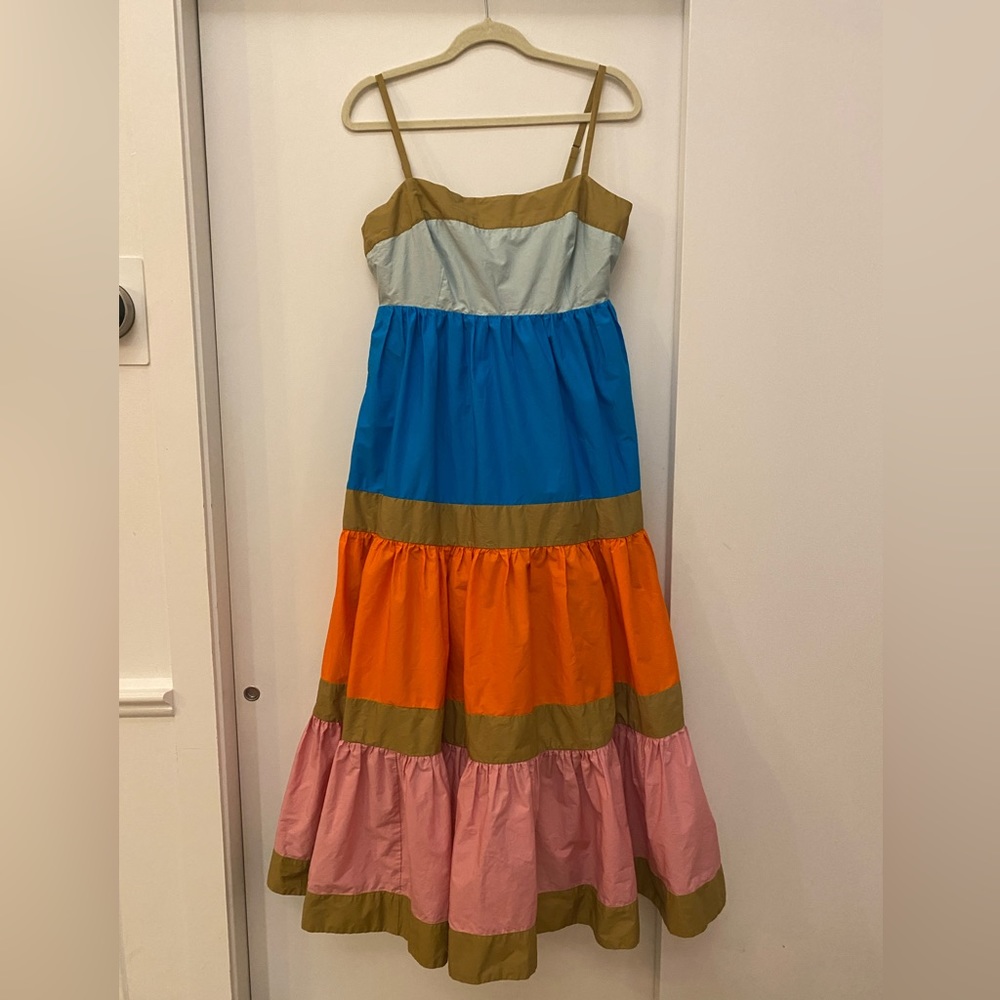 J.Crew Tiered Midi Dress